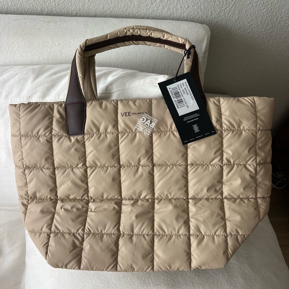 VEE Collective Medium Porter Tote Bag Tan
